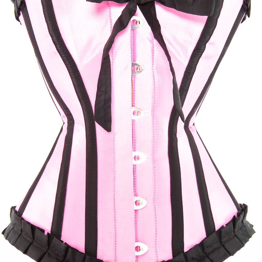 Burlesque Pink Corset 20" XS Tightlacing - Picture 4 of 6